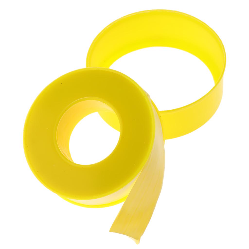 Commercial Kitchen Gas Line - Yellow Thread PTFE Tape 12 Meter