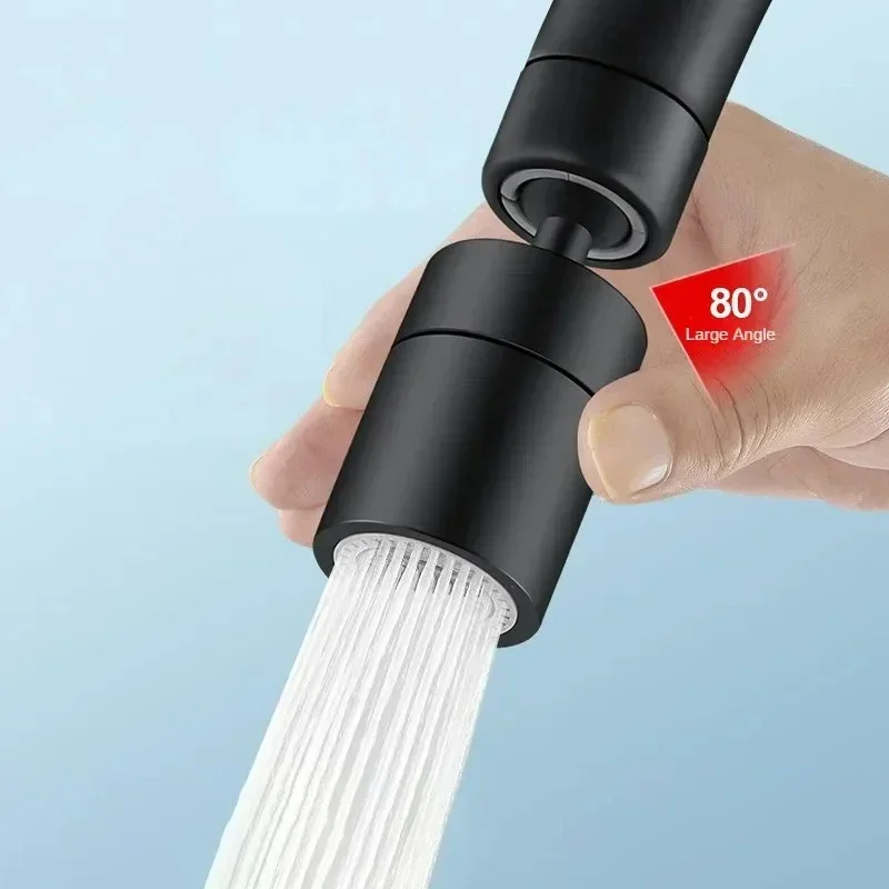 Commercial Kitchen Tap - 360° Rotary 2-Mode Kitchen Faucet Spray