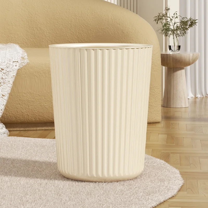 Commercial Kitchen Trash Can - Home Trash Can Desktop Wastebasket High