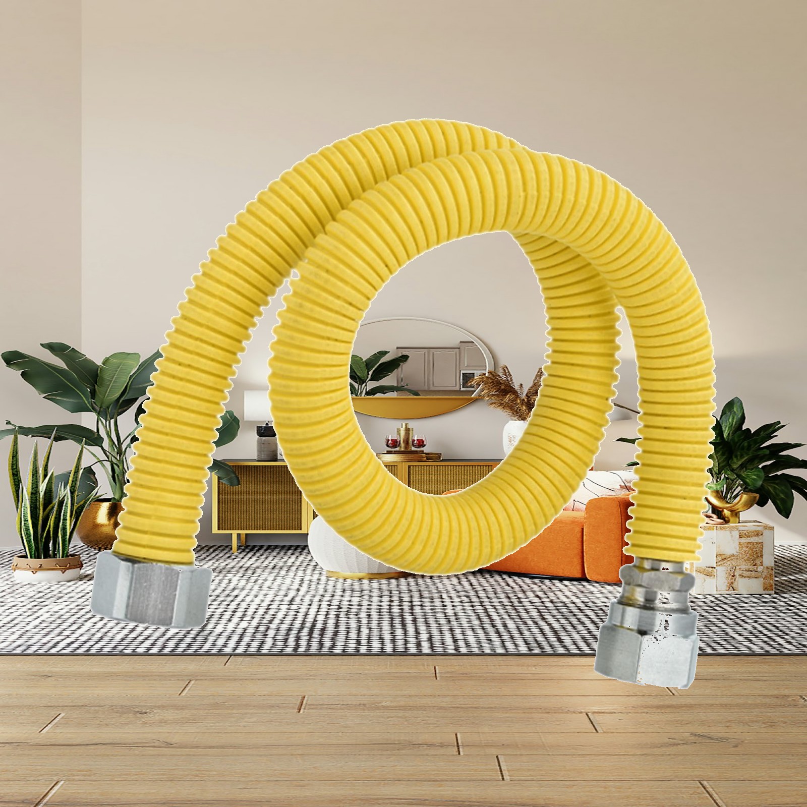 Commercial Kitchen Gas Line - Gas Hose Parts Kitchen Easy Installation