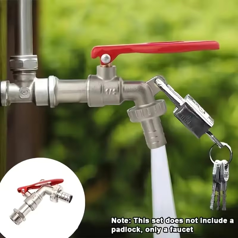 Commercial Kitchen Tap - 1Pc 1/2 Inch Zinc Alloy Faucet