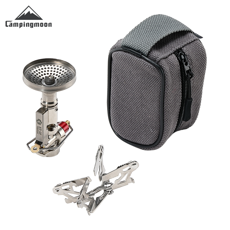 Commercial Kitchen Gas Stove - CAMPINGMOON XT-2F Xuanfeng Titanium Rocket Stove