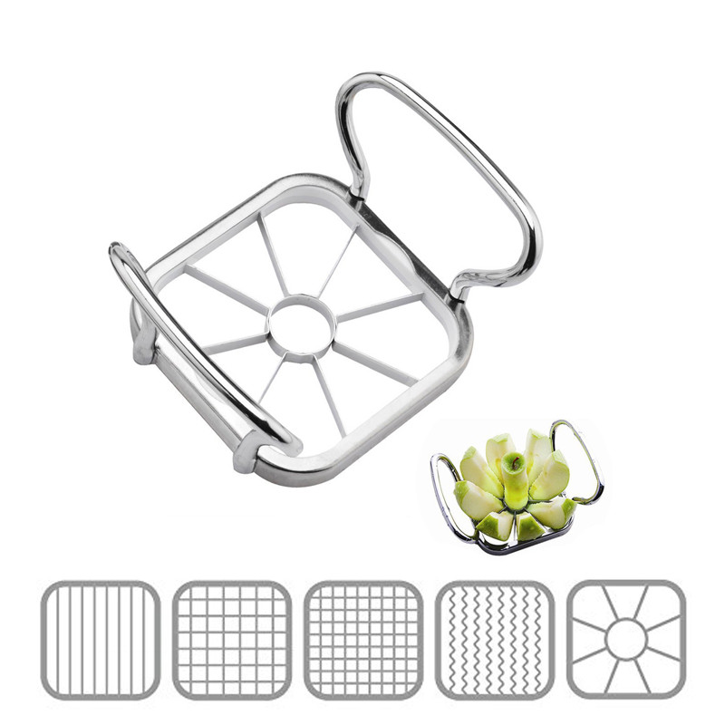 Commercial Potato Peeler - LMETJMA 5 in 1 Apple Cutter