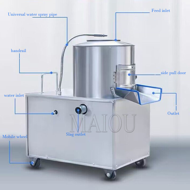 Industrial Taro Peeler Machine - Commercial Potato Peeler ulasan dan harga