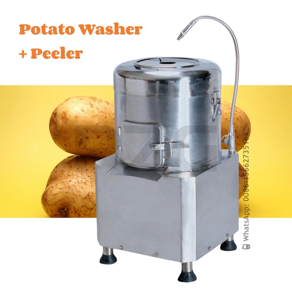 8kg 15kg 30kg Electric Automat - Commercial Potato Peeler ulasan dan harga