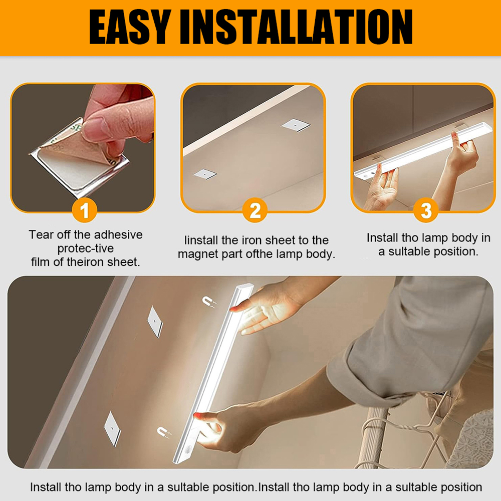 Ultra-thin LED Motion Night Li - Commercial Kitchen Lights ulasan dan harga