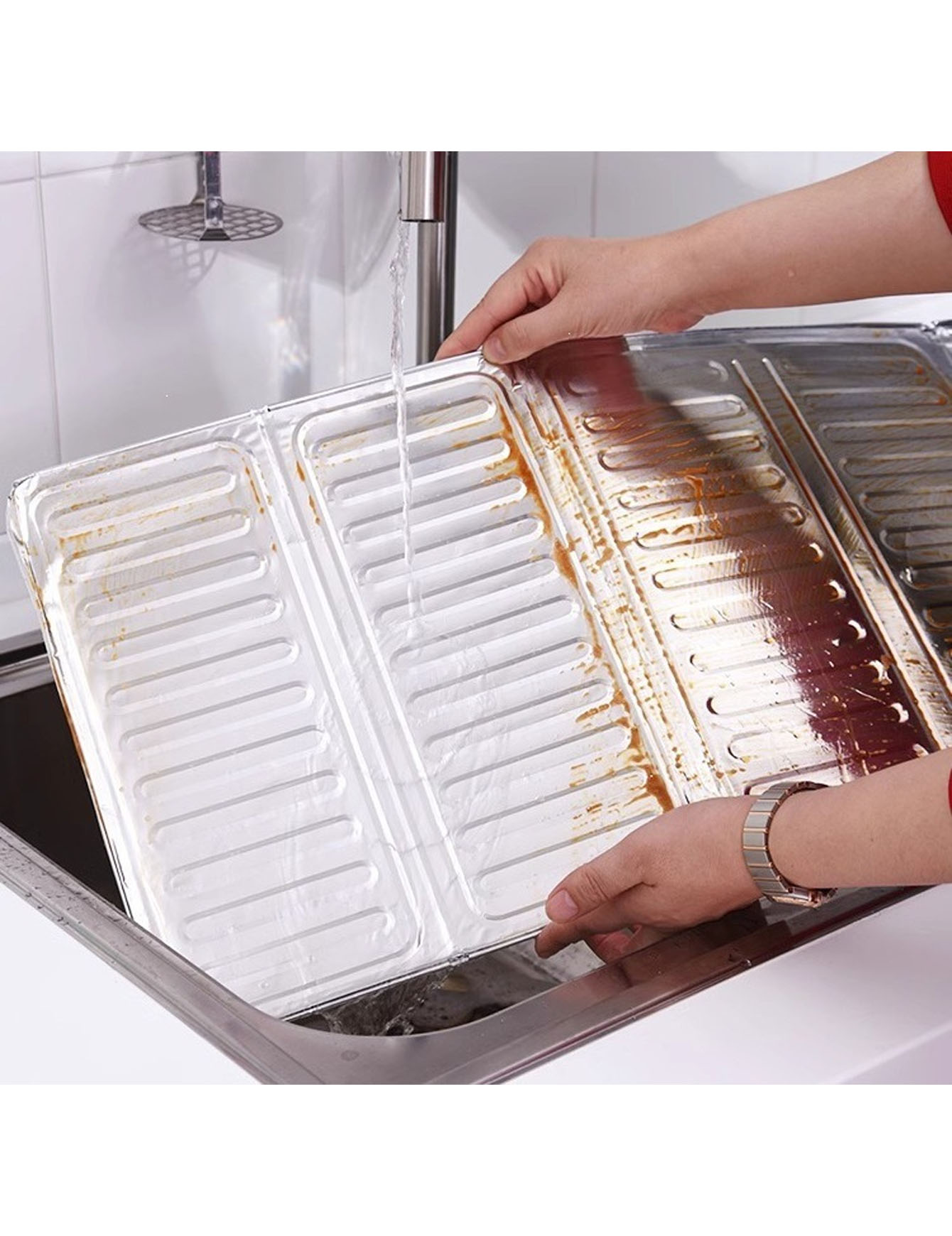 3PCS Kitchen Oil Baffle, Stove - Commercial Kitchen Gas Stove ulasan dan harga