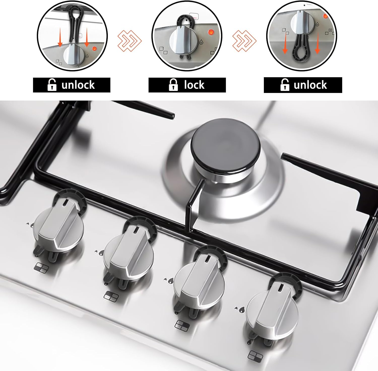 Childproof Kitchen Safety Set  - Commercial Kitchen Gas Stove ulasan dan harga