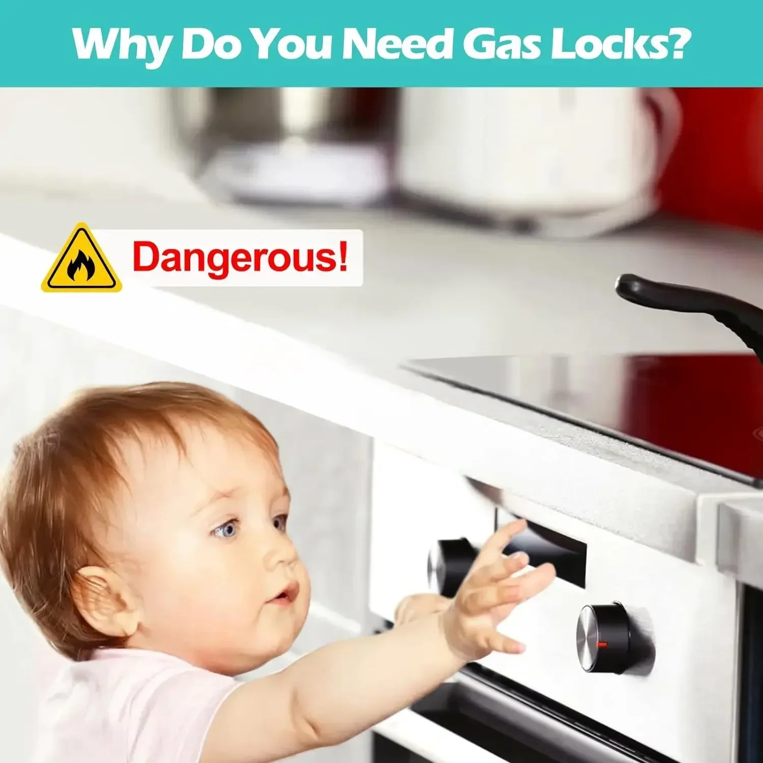 Childproof Kitchen Safety Set  - Commercial Kitchen Gas Stove ulasan dan harga