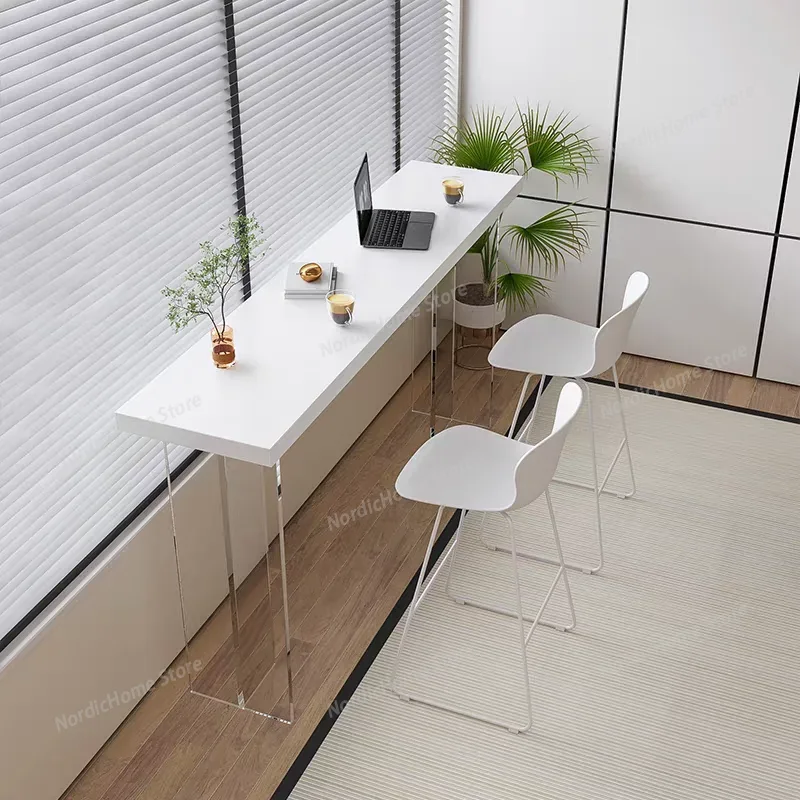 Nordic Luxury Bar Table Solid  - Commercial Kitchen Wall Tiles ulasan dan harga