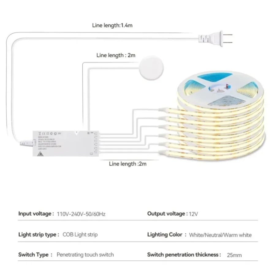 Sync Cabinet Light Smart Senso - Commercial Kitchen Lights ulasan dan harga