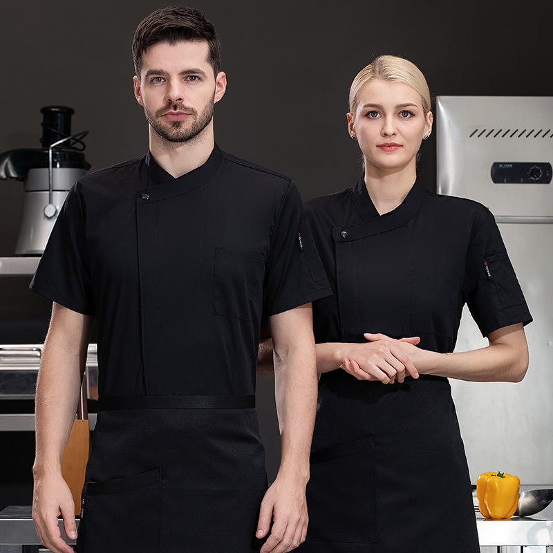 Chef Jacket Short/Long Sleeve  - Commercial Kitchen Services ulasan dan harga