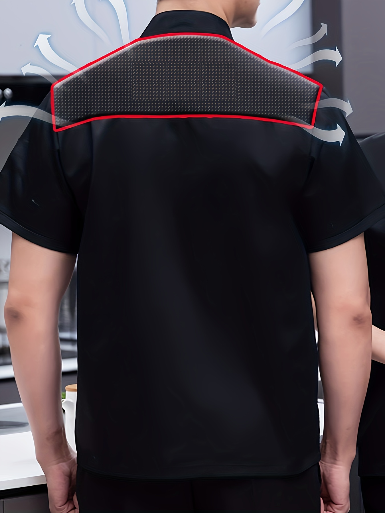 Elegant Men's Chef Uniform Sho - Commercial Kitchen Services ulasan dan harga