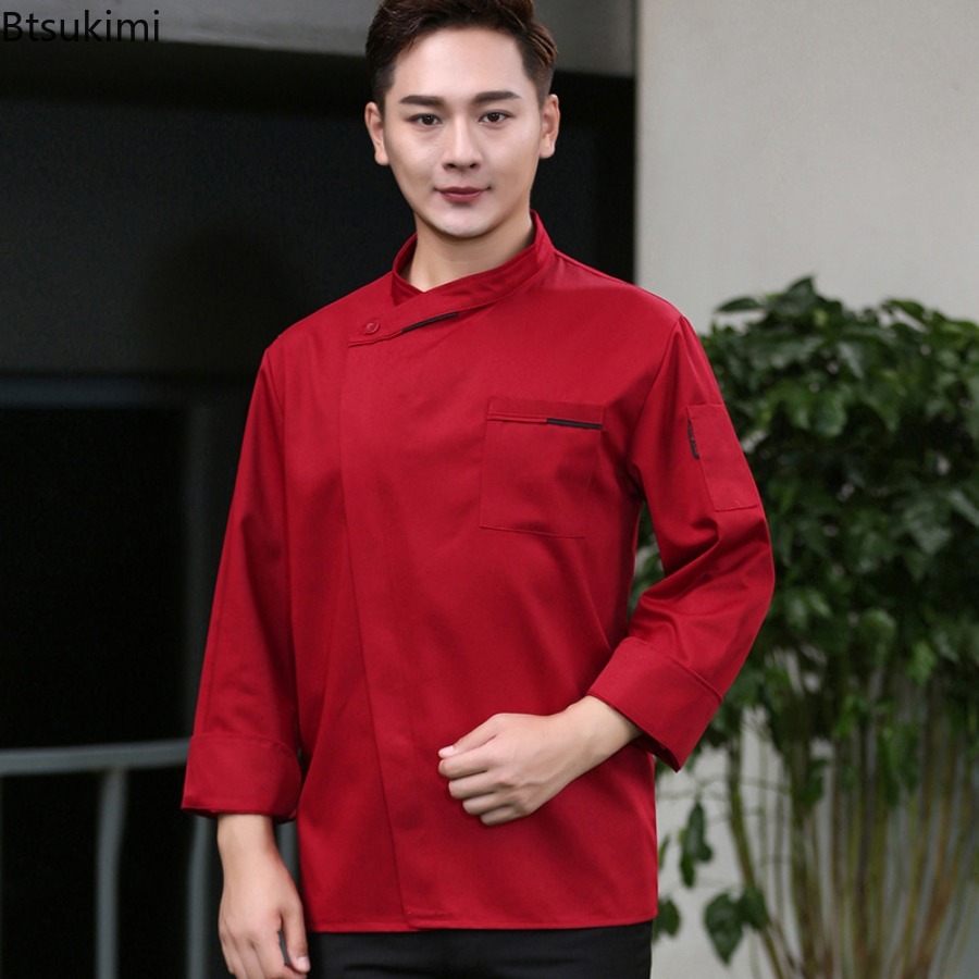 Men Women Chef Jacket Tops Sho - Commercial Kitchen Services ulasan dan harga