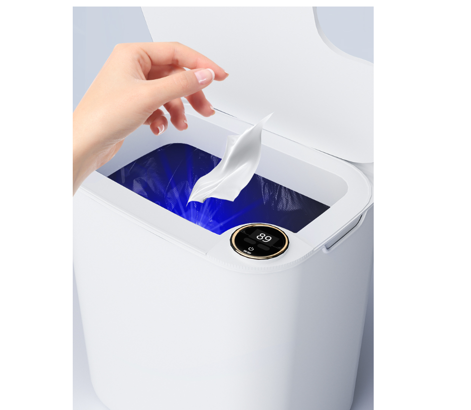 Smart Sensor Automatic Trash C - Commercial Kitchen Trash Can ulasan dan harga