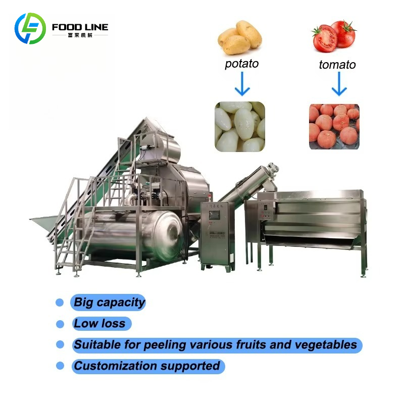 Customizable High Efficiency A - Commercial Potato Peeler ulasan dan harga