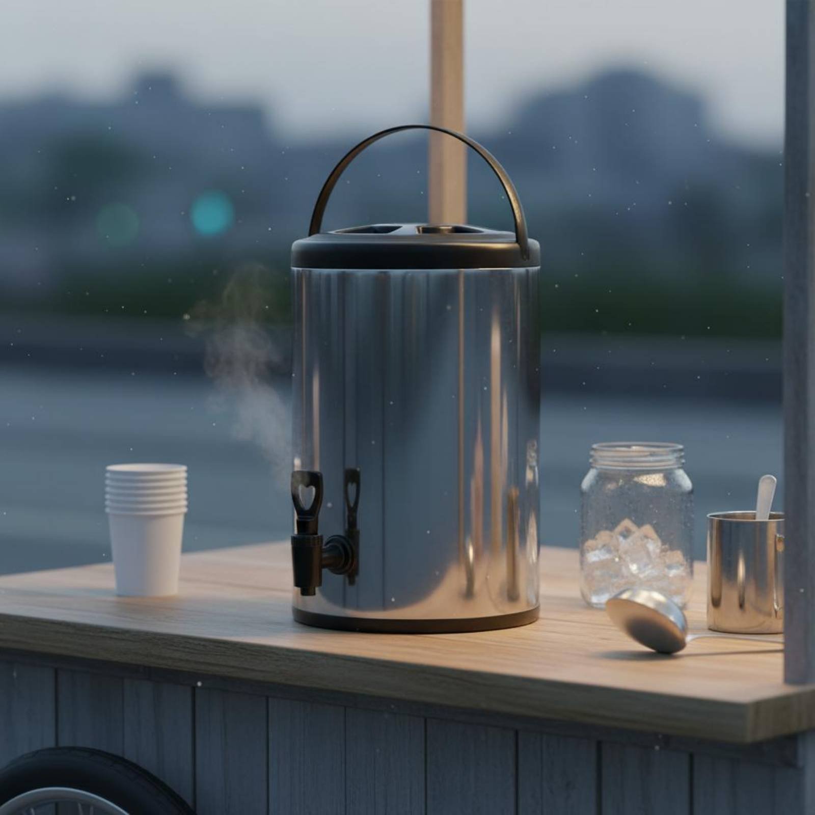 Professional Milk Tea Barrel L - Cold Drink Dispenser ulasan dan harga