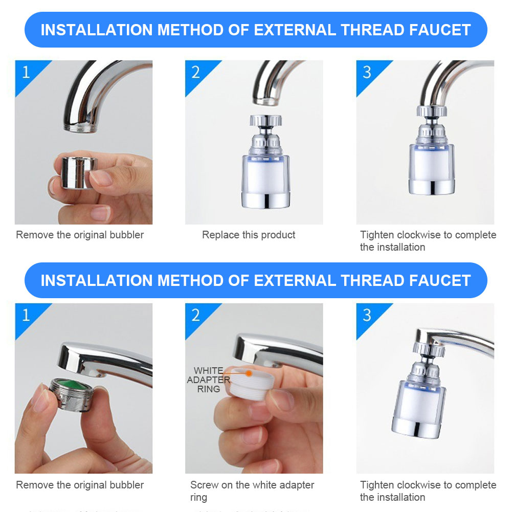 Faucet Filter Elements Water P - Commercial Kitchen Tap ulasan dan harga