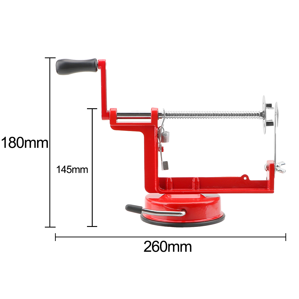 Manual Spiral French Fry Cutte - Commercial Potato Peeler ulasan dan harga