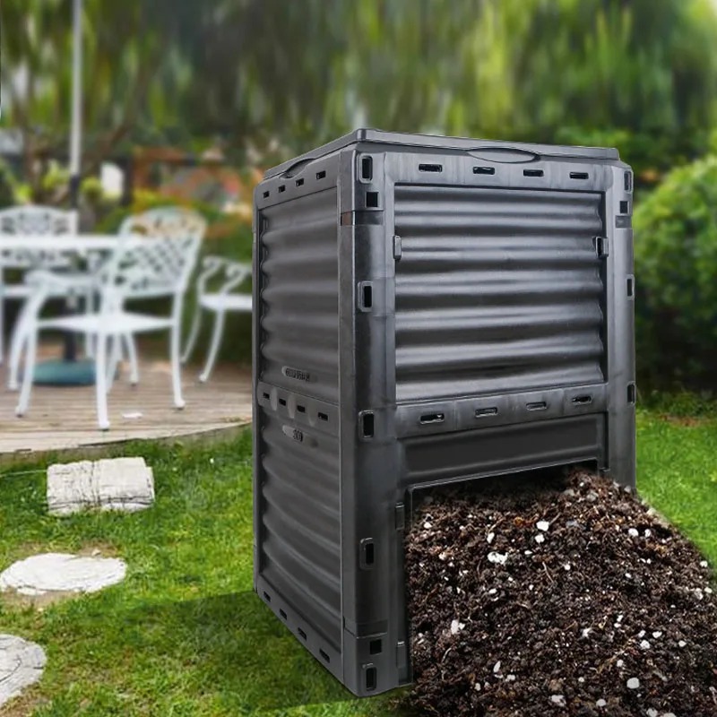 Garden Compost Bin Outdoor Com - Commercial Kitchen Trash Can ulasan dan harga