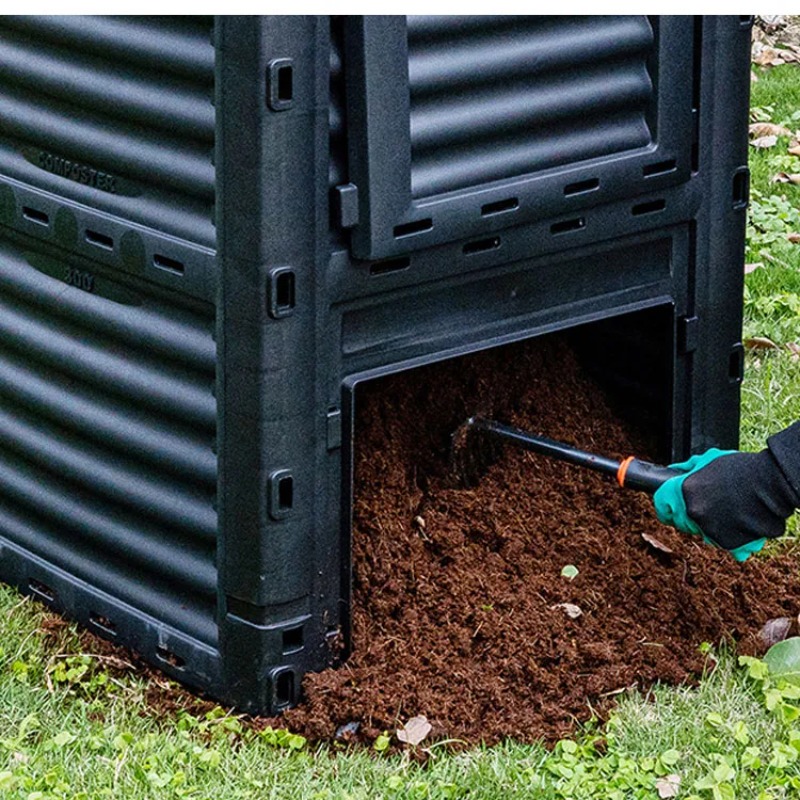 Garden Compost Bin Outdoor Com - Commercial Kitchen Trash Can ulasan dan harga