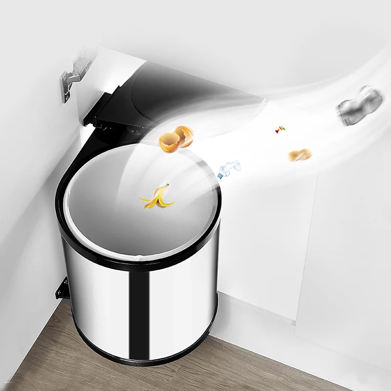 Premium Pull-Out Cabinet Trash - Commercial Kitchen Trash Can ulasan dan harga