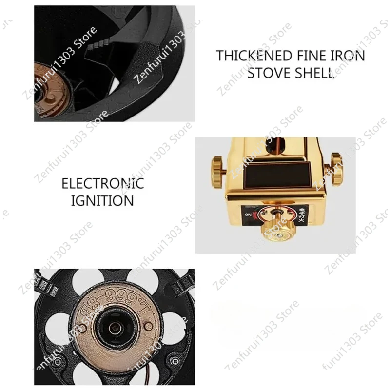 Commercial Fierce Fire Gas Sto - Commercial Kitchen Gas Stove ulasan dan harga