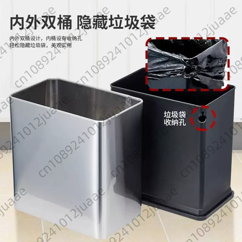 Stainless steel trash can unco - Commercial Kitchen Trash Can ulasan dan harga