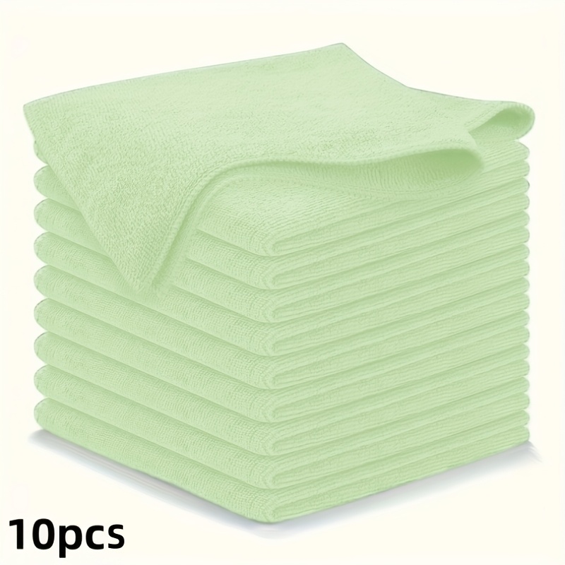 1-50Pcs Light Green Microfiber - Commercial Kitchen Tap ulasan dan harga