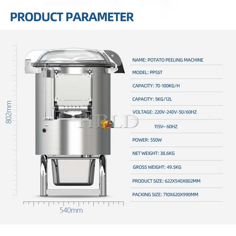 Electric Commercial Stainless  - Commercial Potato Peeler ulasan dan harga
