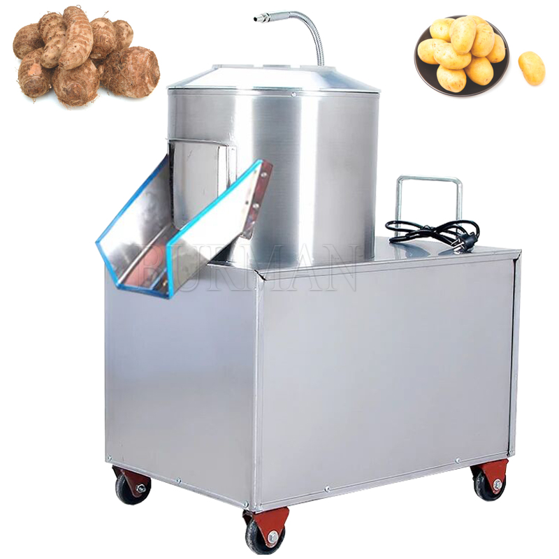 Industrial Electric Automatic  - Commercial Potato Peeler ulasan dan harga