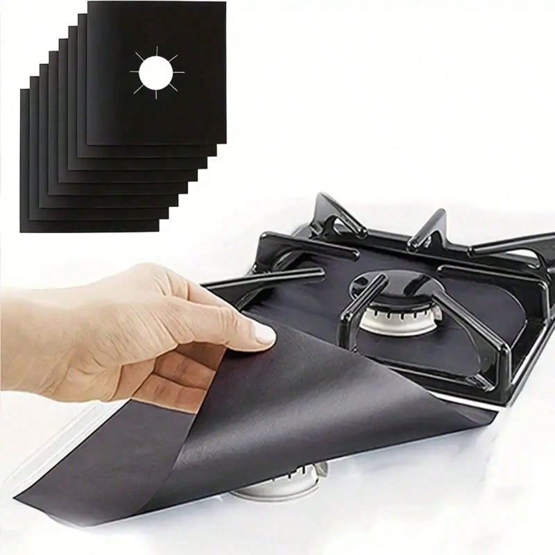 2/4/6/8 Pcs Gas Stove Protecto - Commercial Kitchen Gas Stove ulasan dan harga