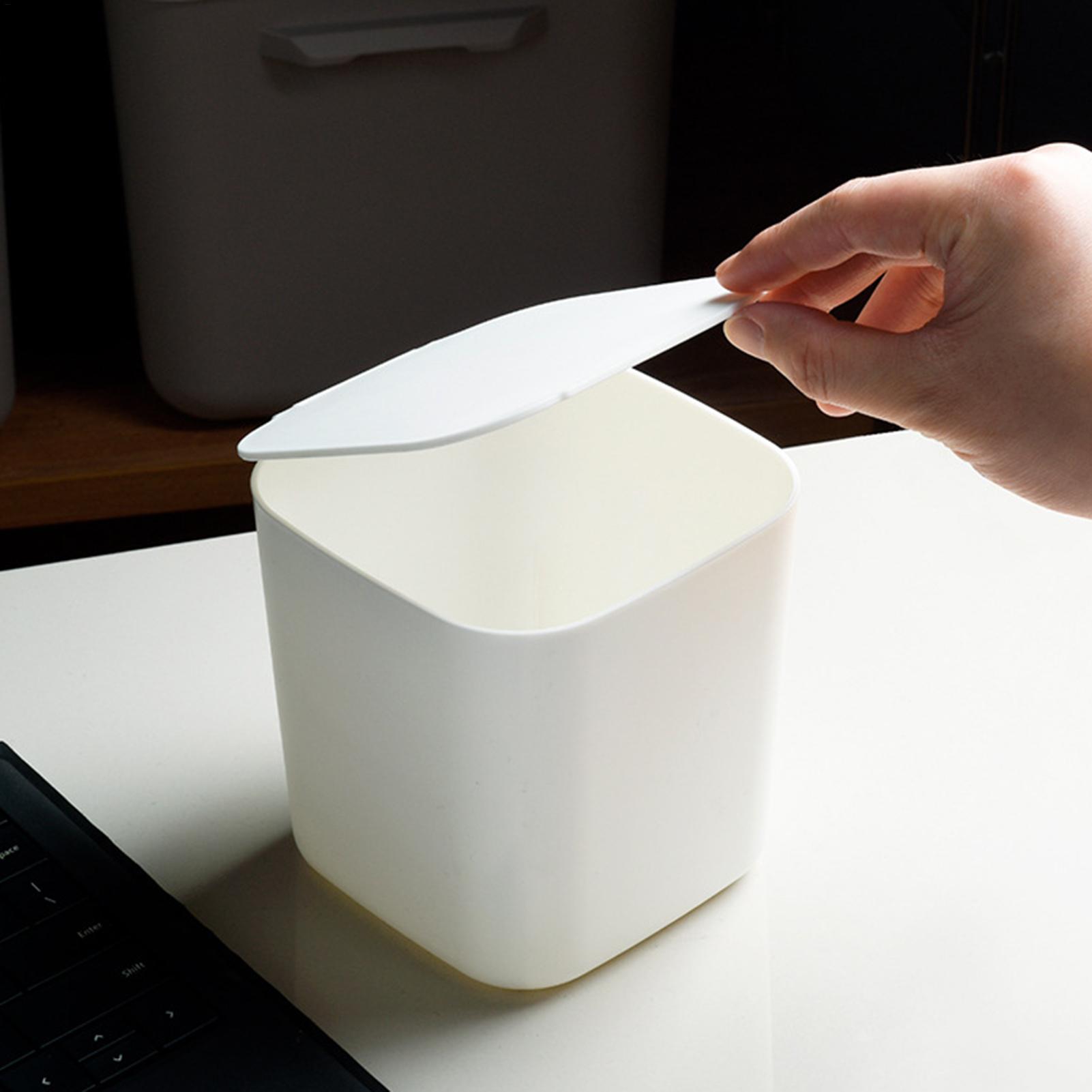 Mini Trash Can with Lid Small  - Commercial Kitchen Trash Can ulasan dan harga