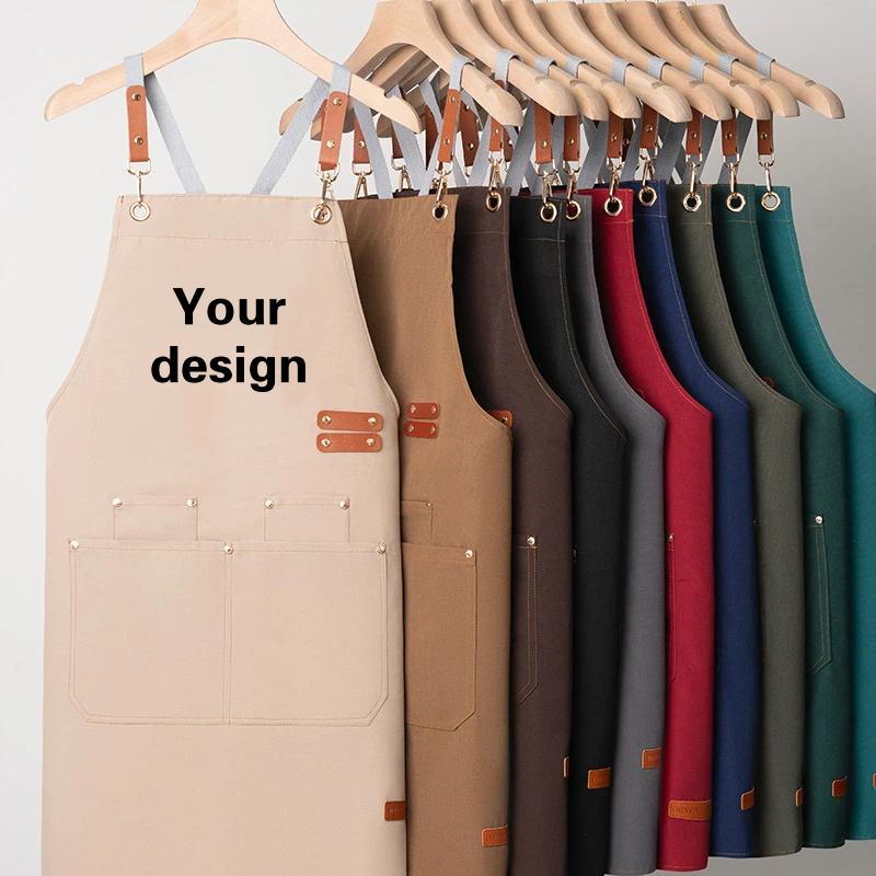 Waterproof Canvas Apron Custom - Commercial Kitchen Services ulasan dan harga