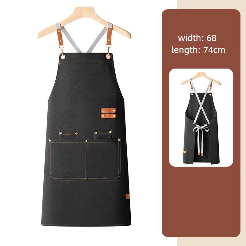 Waterproof Canvas Apron Custom - Commercial Kitchen Services ulasan dan harga