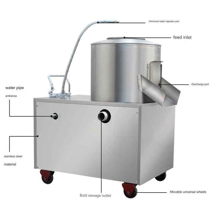 Commercial Industrial Househol - Commercial Potato Peeler ulasan dan harga
