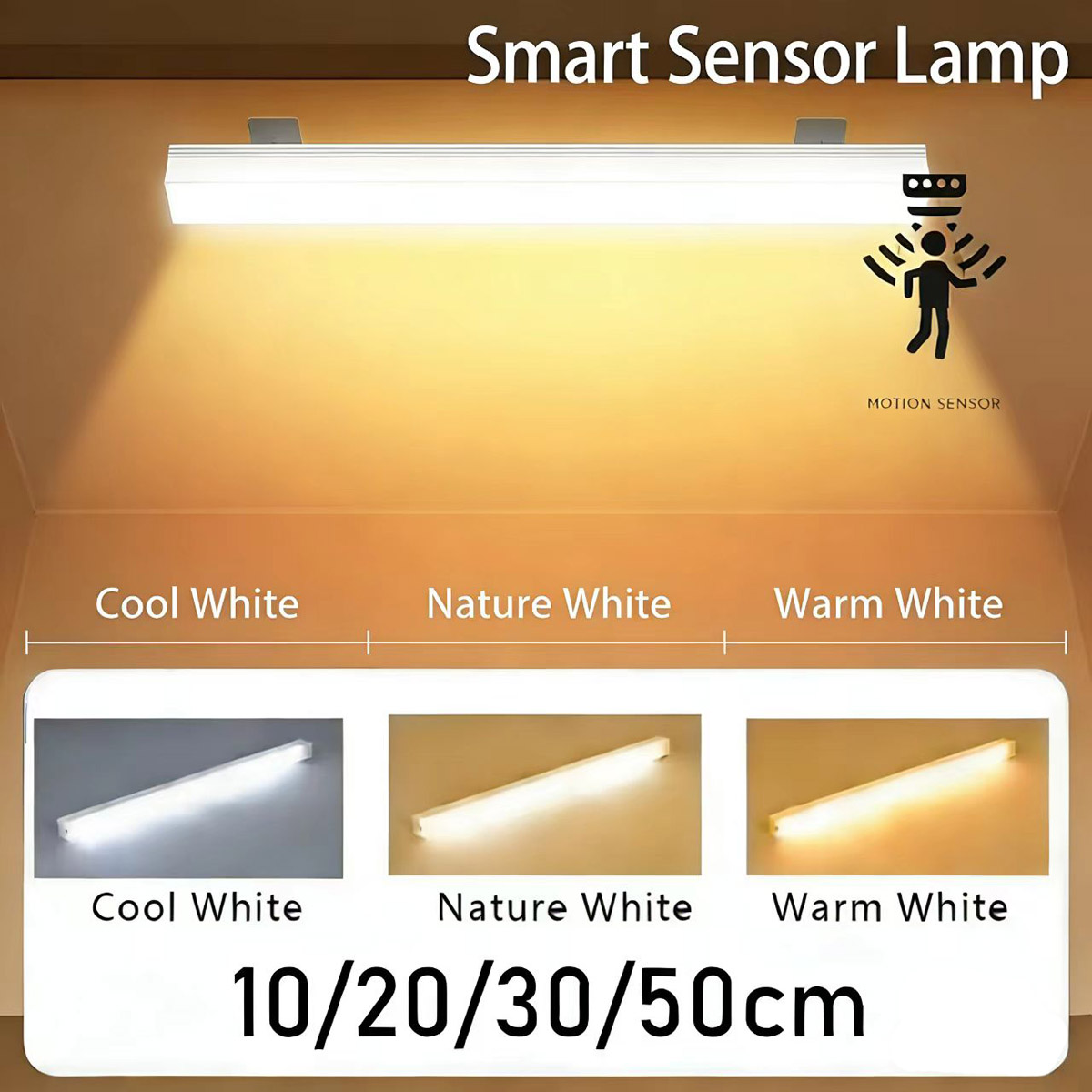 USB Type C Rechargeable Motion - Commercial Kitchen Lights ulasan dan harga