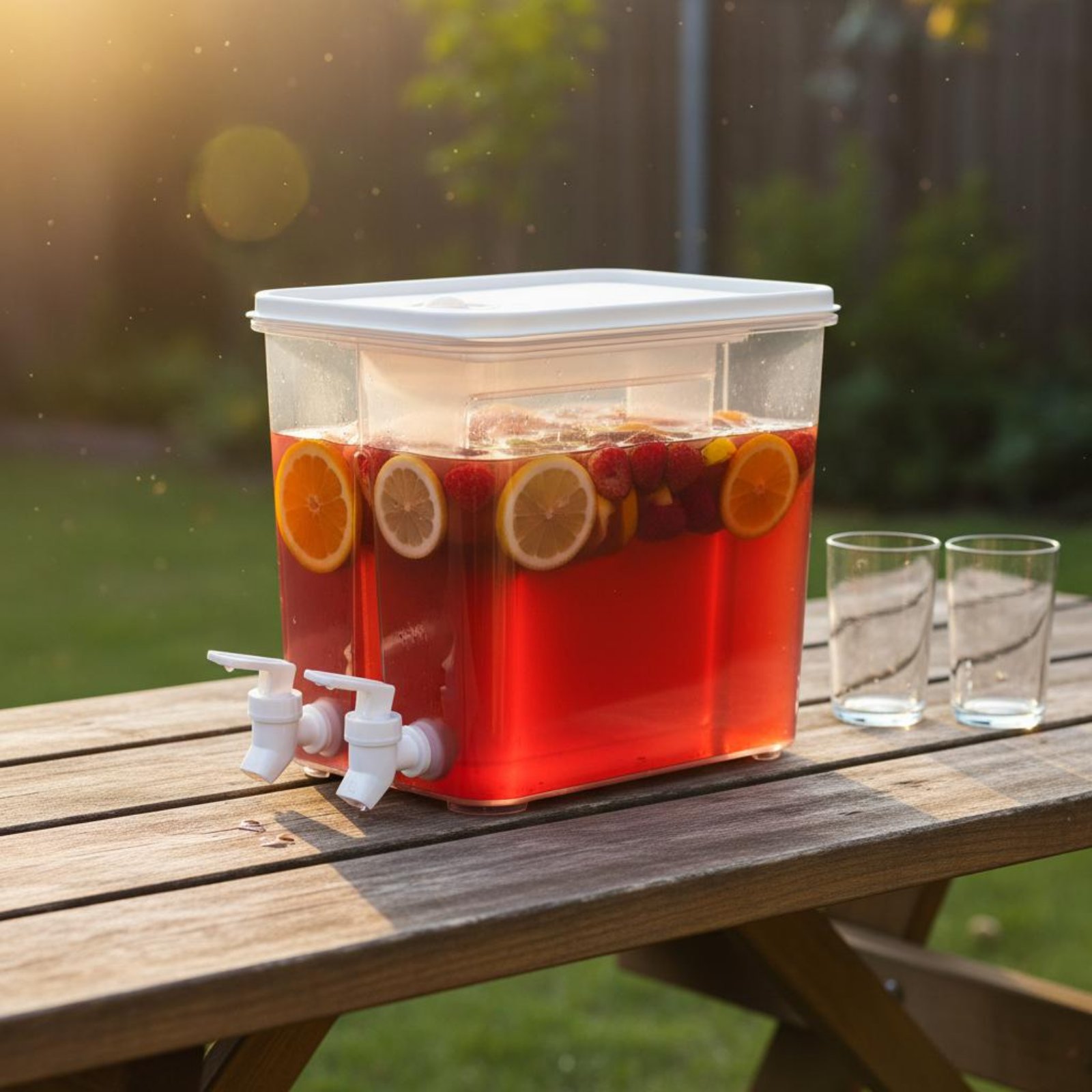 Large Capacity Water Jug with  - Cold Drink Dispenser ulasan dan harga