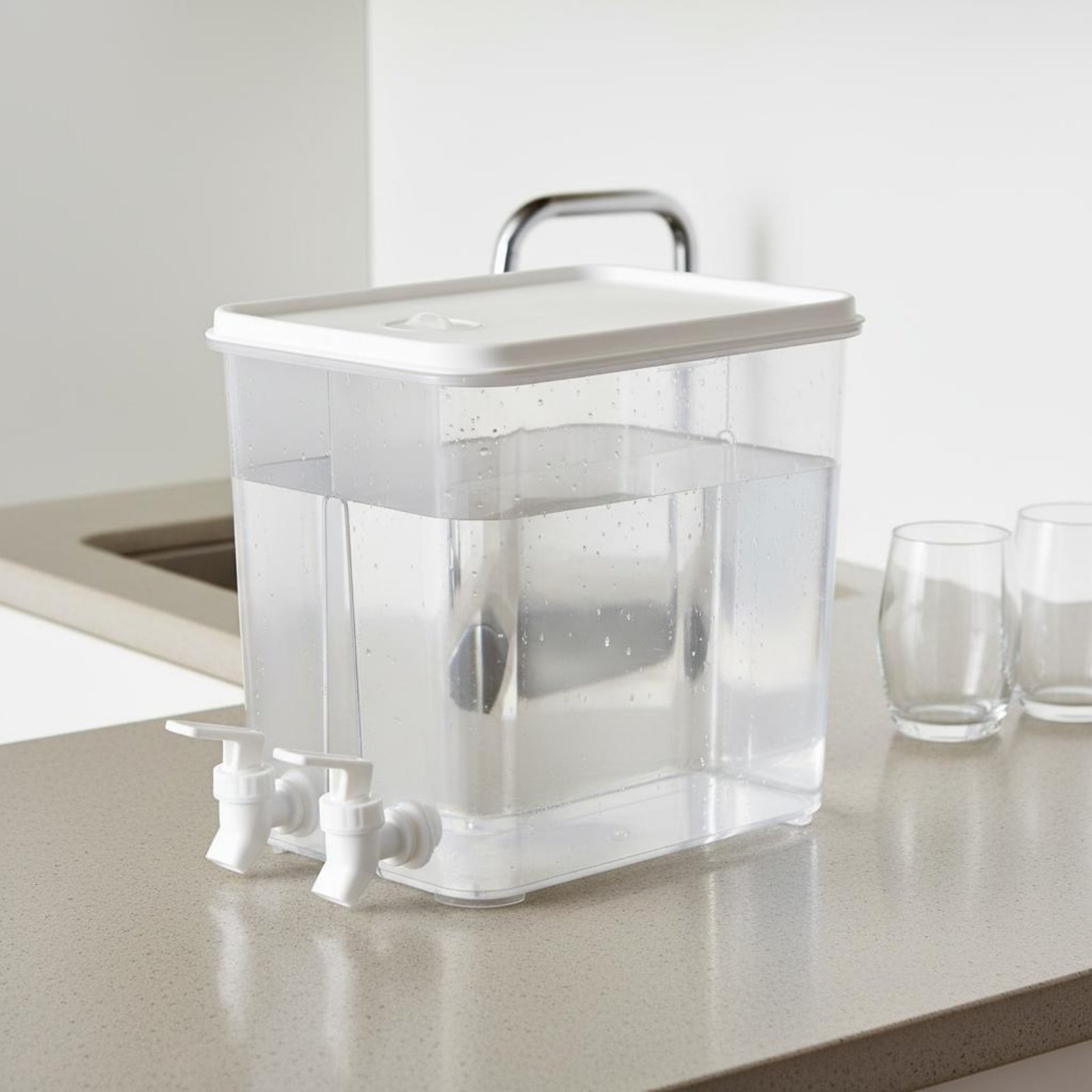 Large Capacity Water Jug with  - Cold Drink Dispenser ulasan dan harga