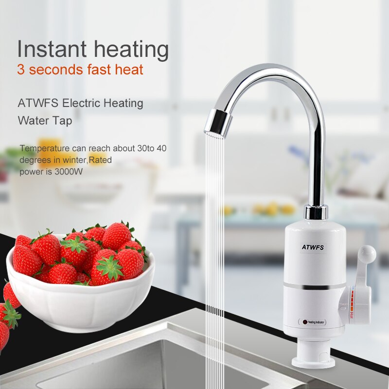 ATWFS Tankless Electric Newest - Commercial Kitchen Tap ulasan dan harga