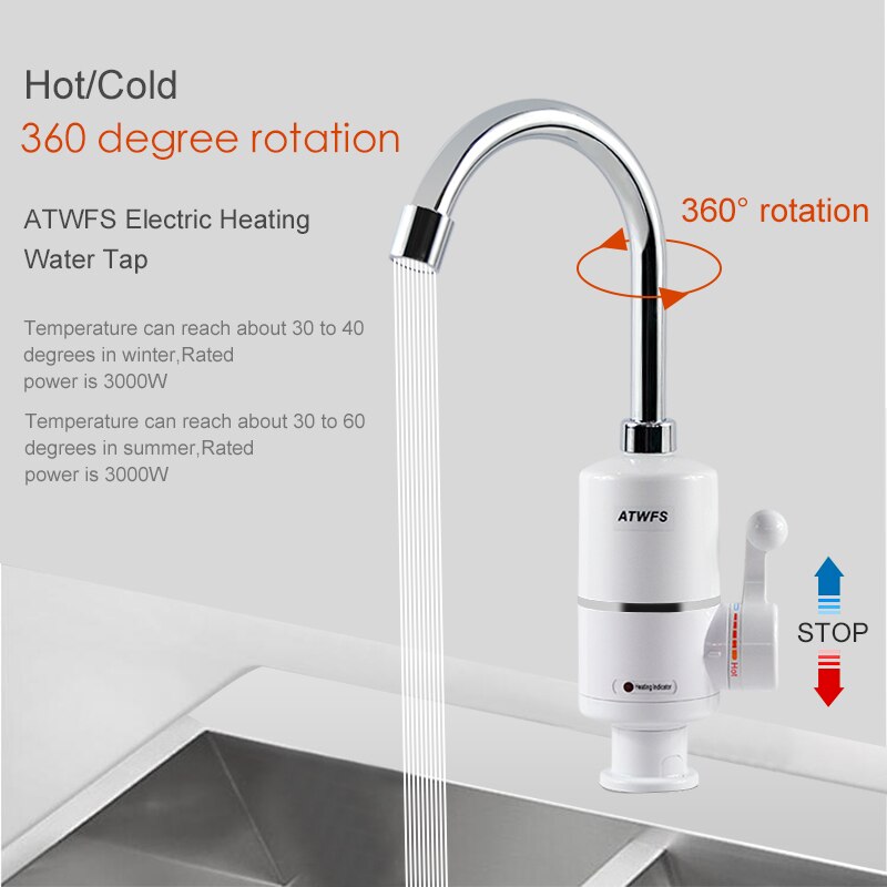 ATWFS Tankless Electric Newest - Commercial Kitchen Tap ulasan dan harga
