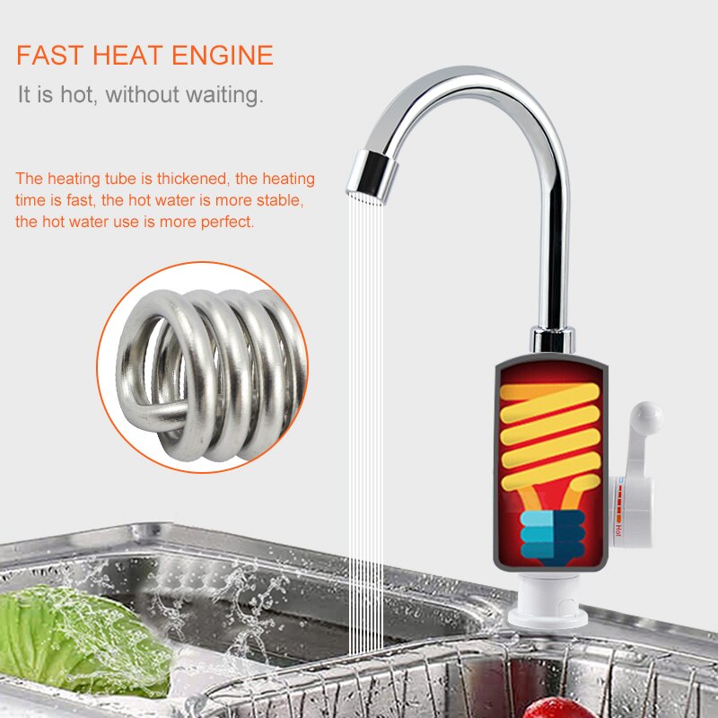ATWFS Tankless Electric Newest - Commercial Kitchen Tap ulasan dan harga