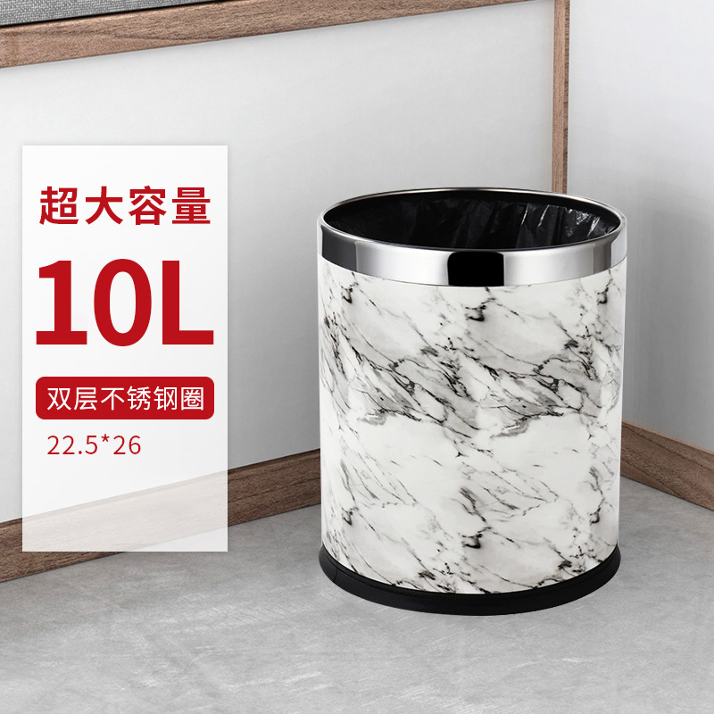 Trash Can Household KTV Hotel  - Commercial Kitchen Trash Can ulasan dan harga