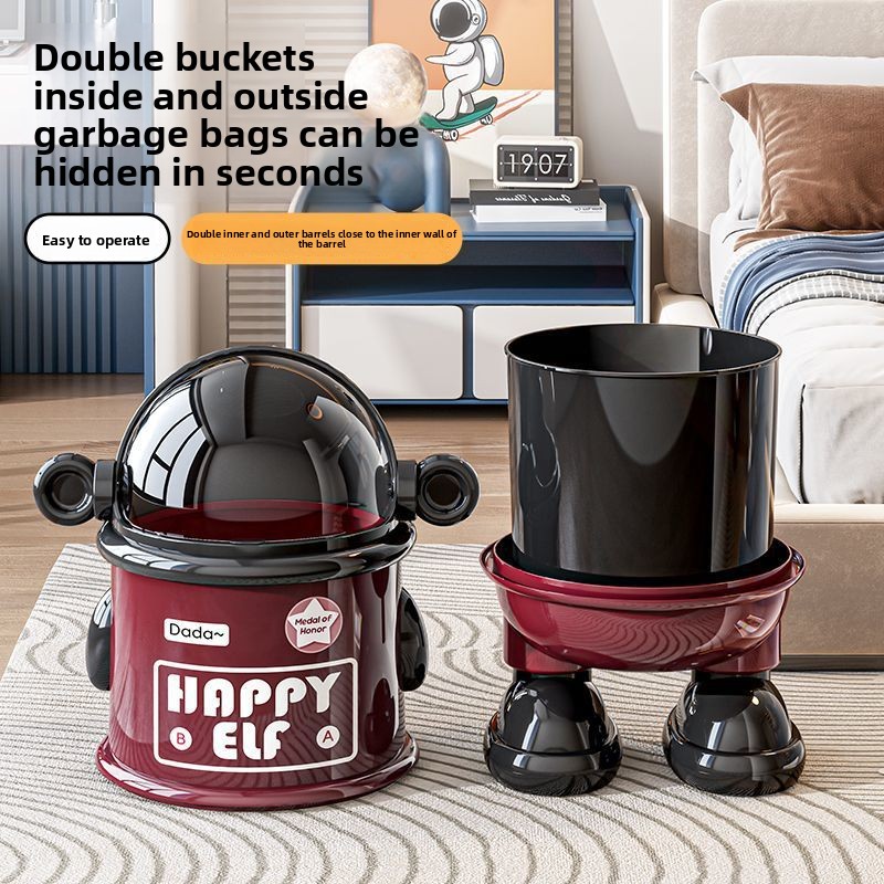Cartoon household flip trash c - Commercial Kitchen Trash Can ulasan dan harga