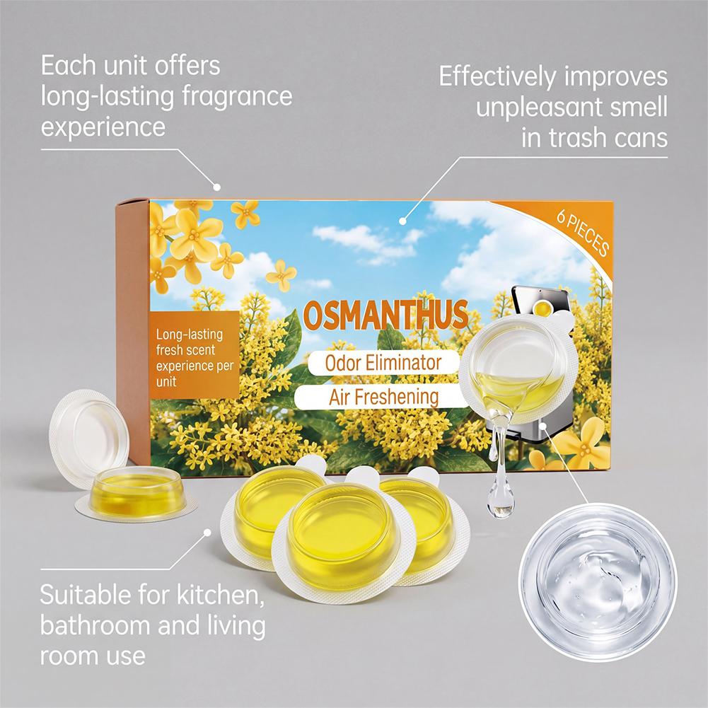 6 Pack Osmanthus Lavender Scen - Commercial Kitchen Trash Can ulasan dan harga