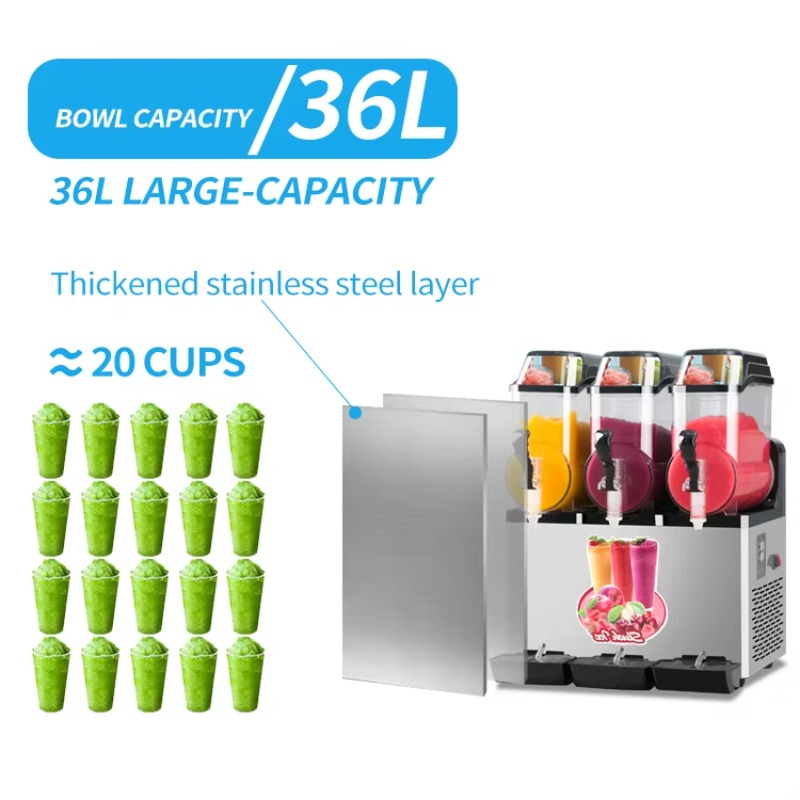 Automatic Commercial Slushy Ma - Cold Drink Dispenser ulasan dan harga