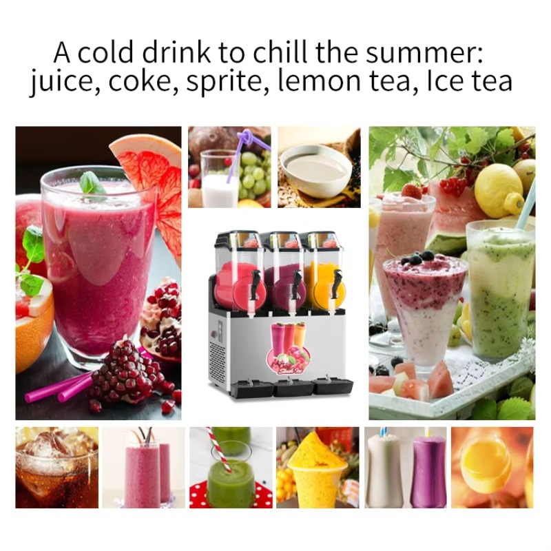 Automatic Commercial Slushy Ma - Cold Drink Dispenser ulasan dan harga
