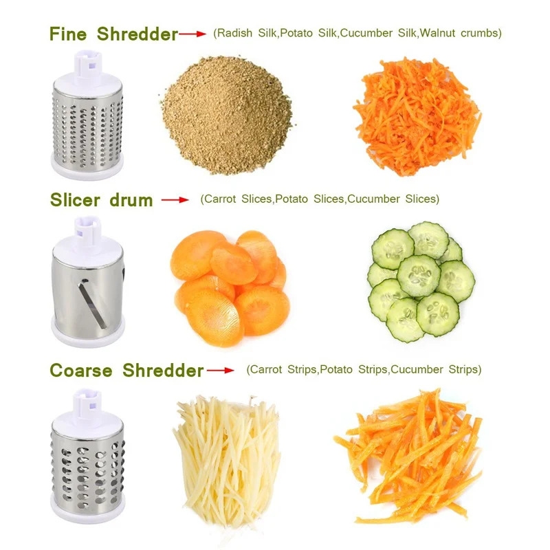 Manual Rotary Cheese Grater fo - Commercial Potato Peeler ulasan dan harga