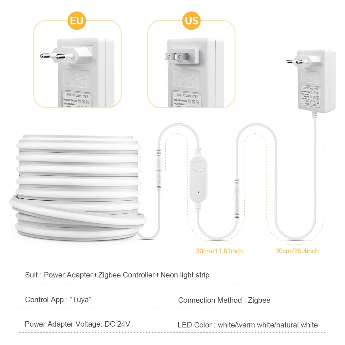 Zigbee 3.0 24V Neon LED Strip  - Commercial Kitchen Lights ulasan dan harga