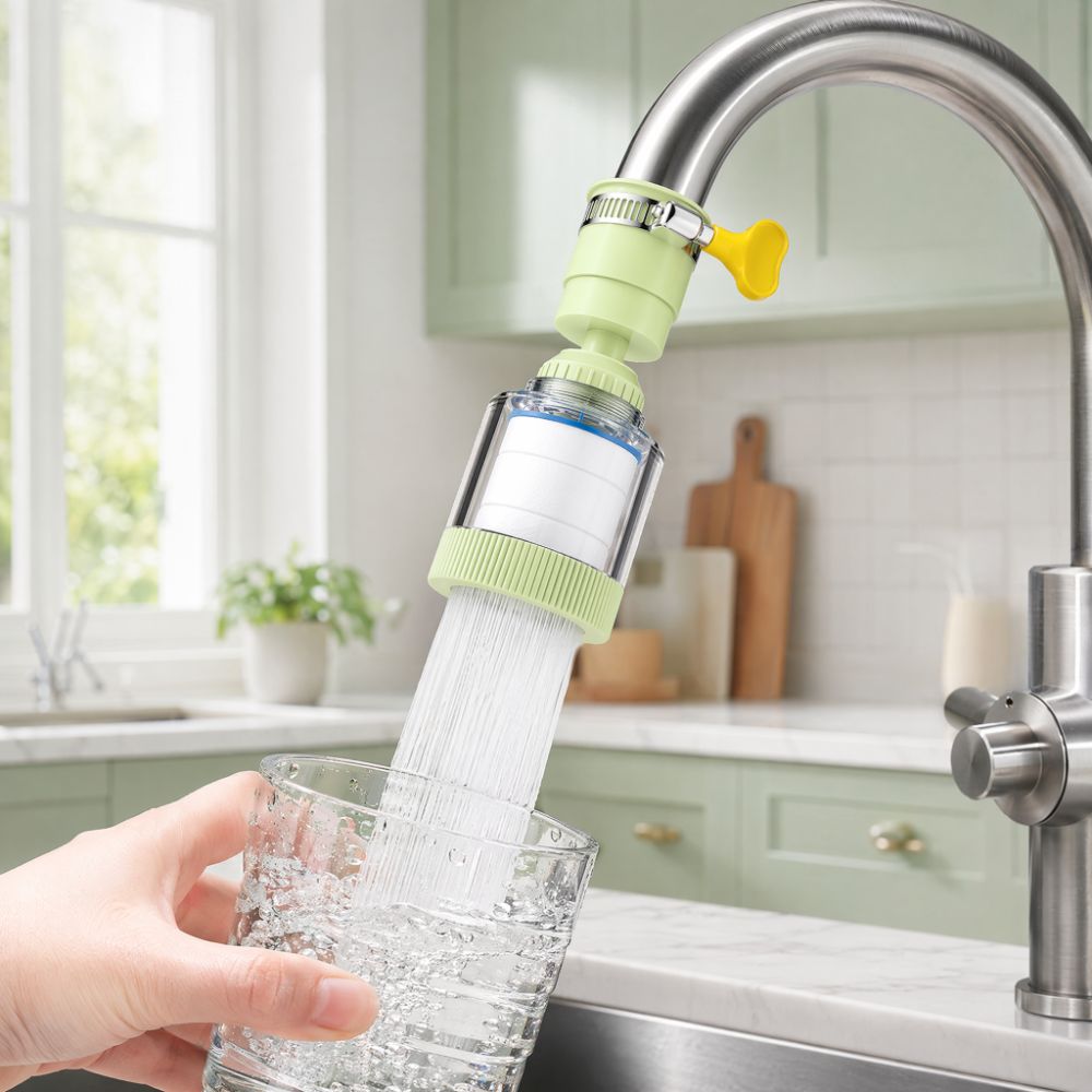 Universal Faucet Filter 360 De - Commercial Kitchen Tap ulasan dan harga